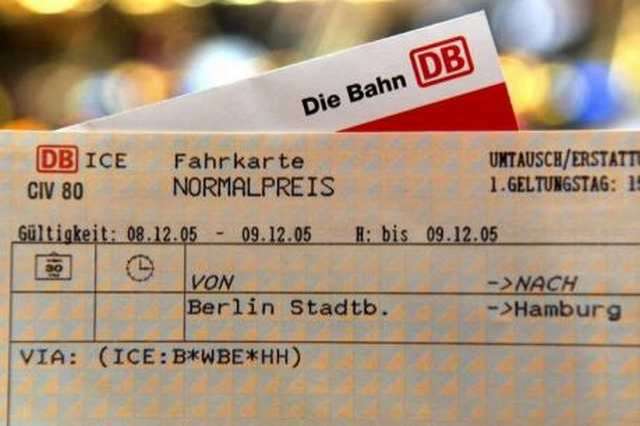Günstiger Fahren - Deutsche Bahn bis zu 60%